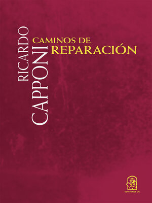 cover image of Caminos de reparación
